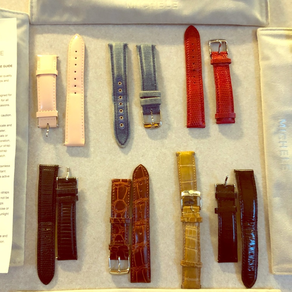 Michele Interchangeable Designer Watch Bands
